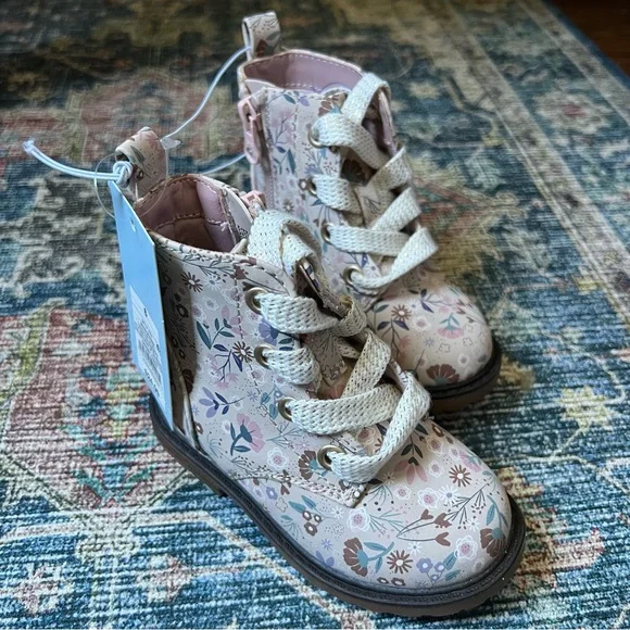 Toddler floral boots - Picture 3 of 5